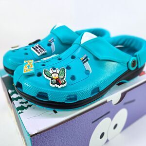 Crocs South Park Randy Classic Clogs Men’s 12 Turquoise Multi 211502-90H New Box
